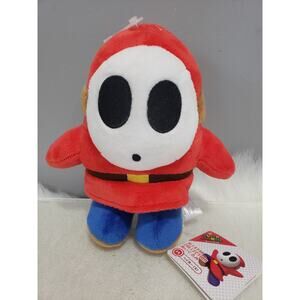 Super Mario Bros‎ All Star Collection Shy Guy 7" Plush Toy Little Buddy